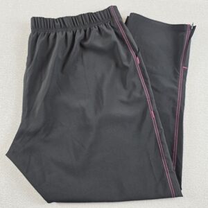 Scrubstar Pants Black Pink Allied Health Uniform Wmn's 3X